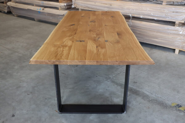 Eiche Rustikal Tisch 4cm Epoxy - 230x100cm