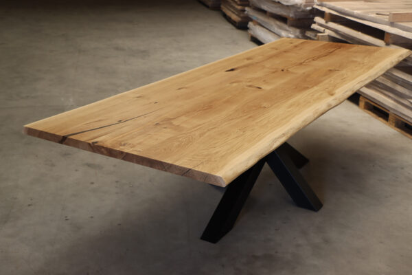 Tisch mit Baumkante Esstisch 280x100cm
