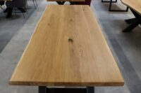 Tisch aus Eiche in 6cm Stärke 240x100cm