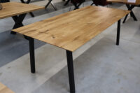 Tisch mit Schweizer Kante Esstisch Eiche in 220x100cm