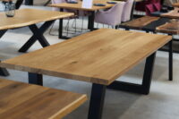 Tisch aus Eiche Esstisch in 260x100cm.