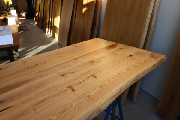 Tischplatte aus Esche in 200x100cm