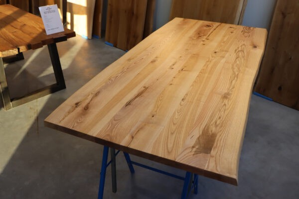 Tischplatte aus Esche in 220x100cm
