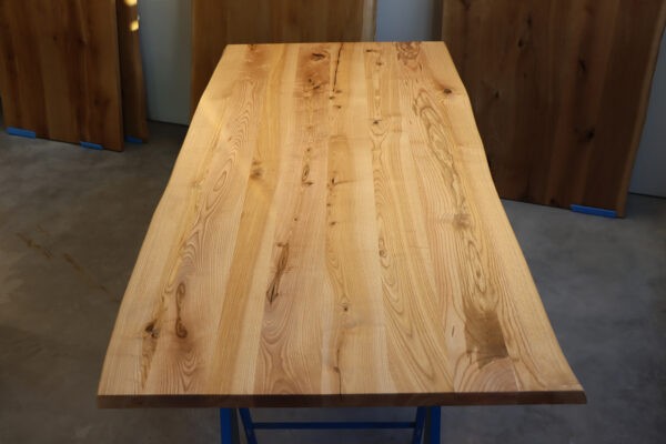 Tischplatte aus Esche in 220x100cm