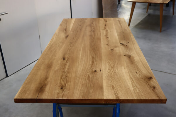 Tischplatte aus Eiche Rustikal in 220x100cm