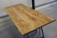 Tischplatte mit Baumkante aus Eiche 240x100cm