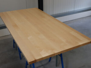 Tischplatte aus Ahorn in 200x100cm