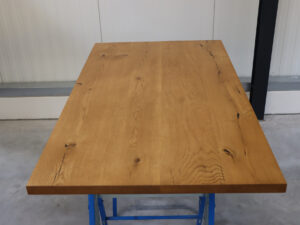 Tischplatte aus Eiche als Esstisch in 160x90cm